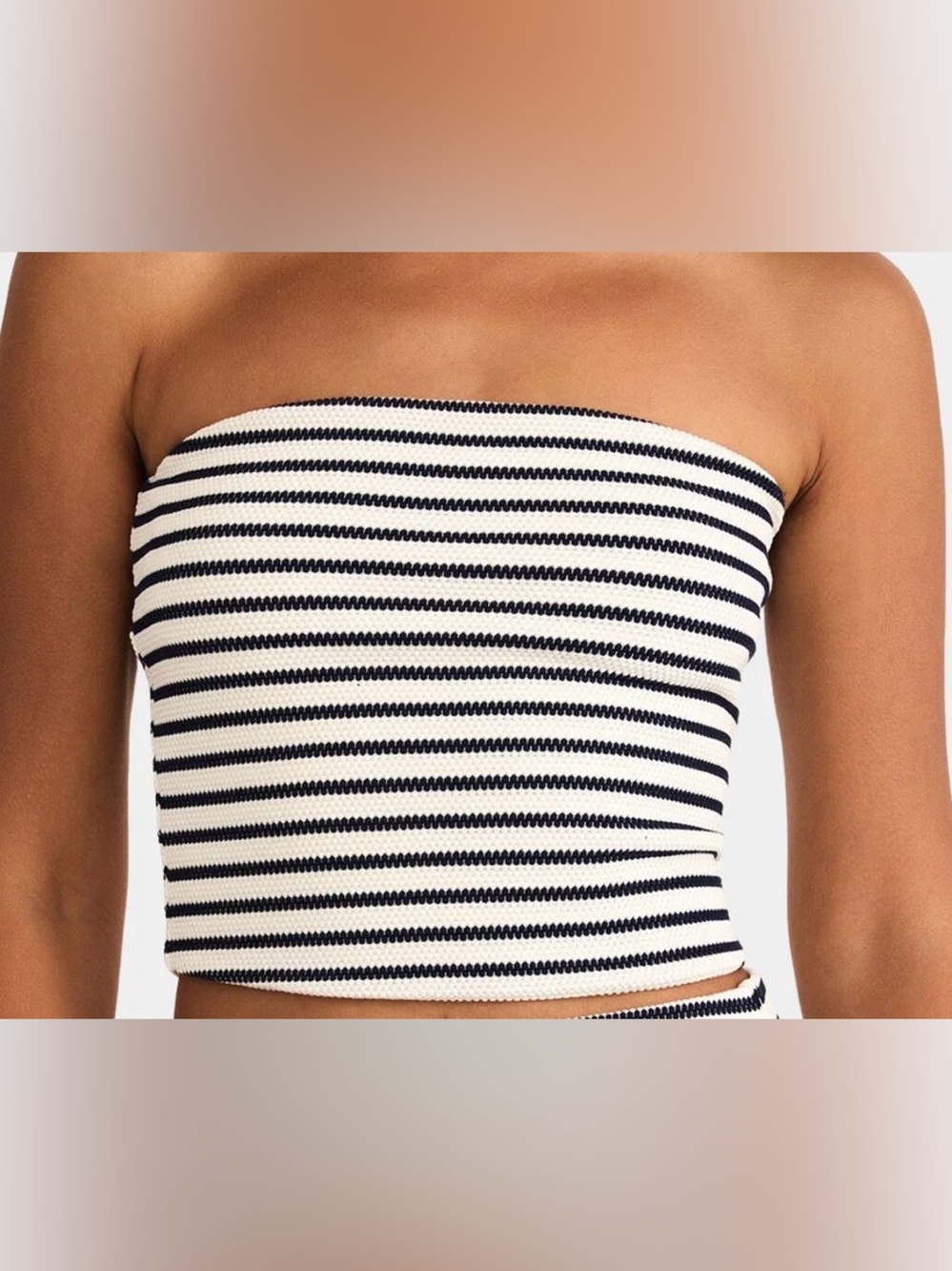 ✨NEW✨ Z Supply Caffari Stripe Tube Top with optional Straps M